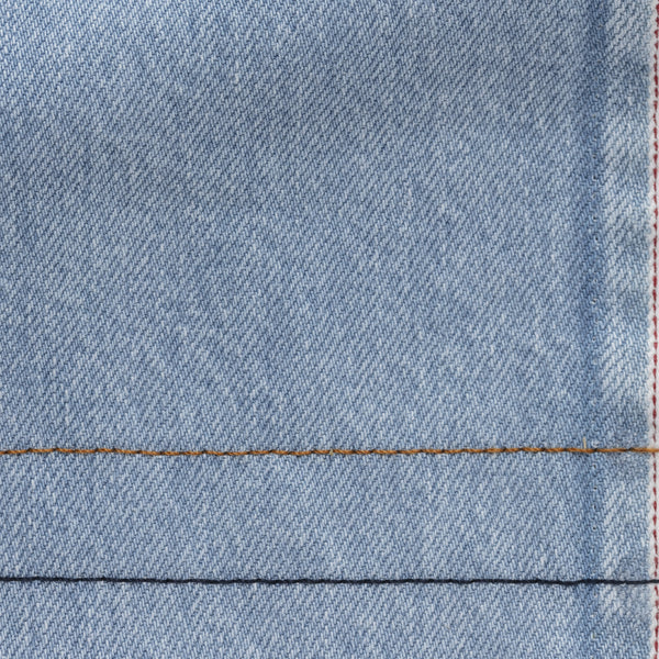 Denim Fabric - Indigo Chambray - Washed - 56 Wide - Light Weight