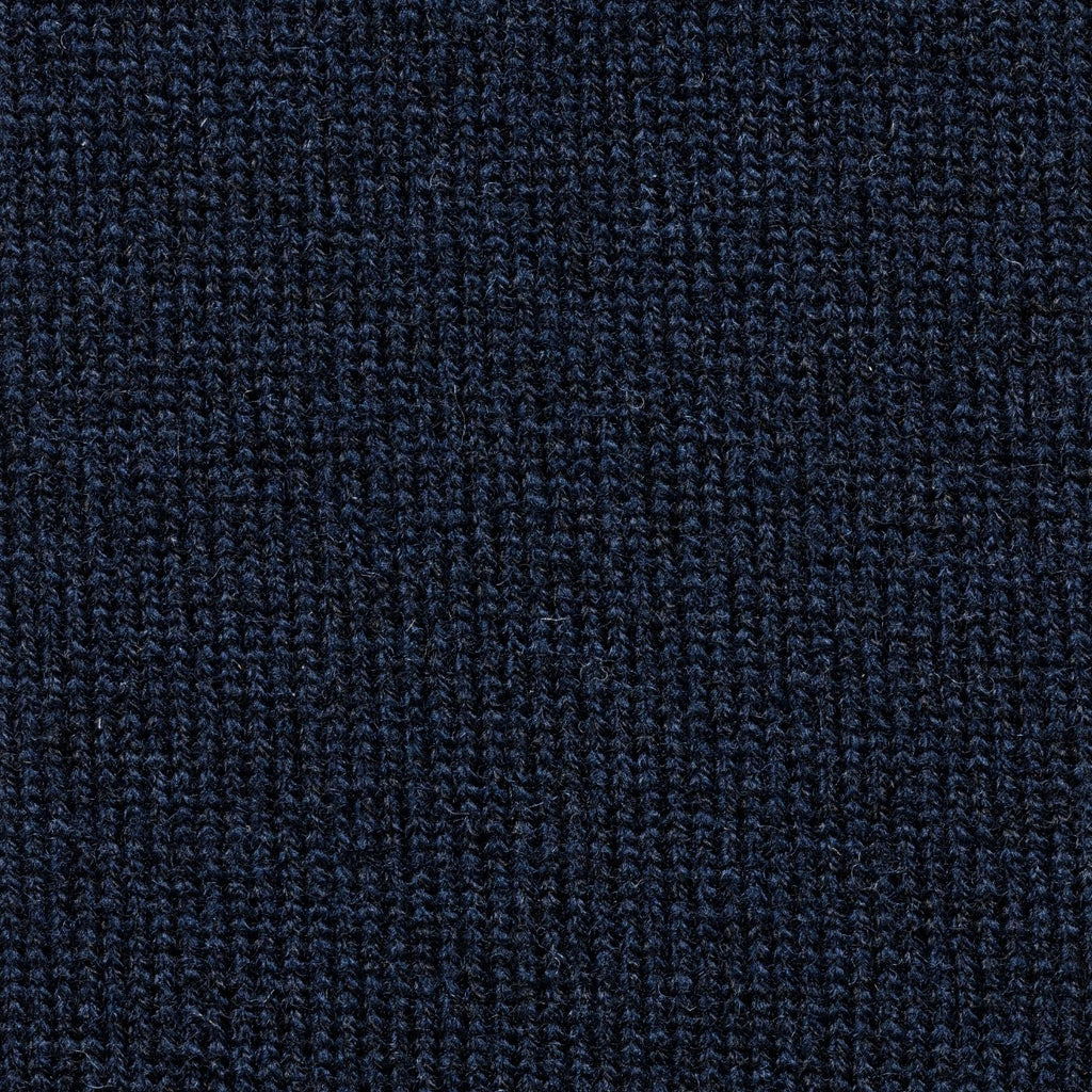 Navy Blue Wool Cashmere