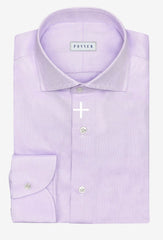 Thomas Mason Lilac Two Ply Cotton Royal Oxford