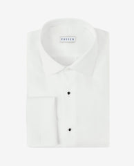 Albini White Royal Oxford 365 Easy Care Fine Cotton