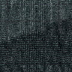 Loro-Piana-Bottle-Green-Natural-Stretch-S120-Wool-GlencheckPC14290gr Fabric