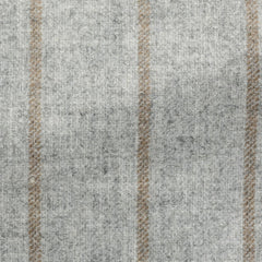 Possencollection-Stone-Grey-Alpaca-Wool-Blend-With-Cinnamon-StripePC19280gr Fabric