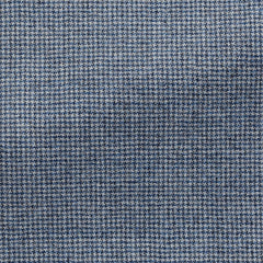 Possencollection-Mixed-Blue-White-Natural-Bi-Stretch-S130-Wool-Micro-HoundstoothPC09280gr Fabric