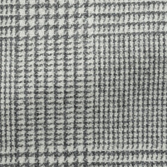 Possencollection-Light-Grey-Wool-Alpaca-Blend-With-Prince-Of-Wales-CheckPC16 345gr Fabric